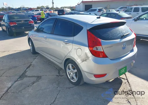 2012 Hyundai Accent Se из США, поврежденный, VIN KMHCU5AE8CU013323